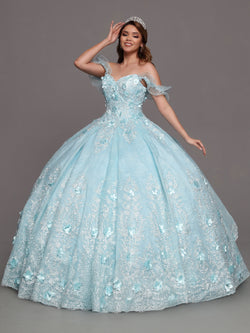 Pristine Elegance Lace Gown with Pockets- 80554